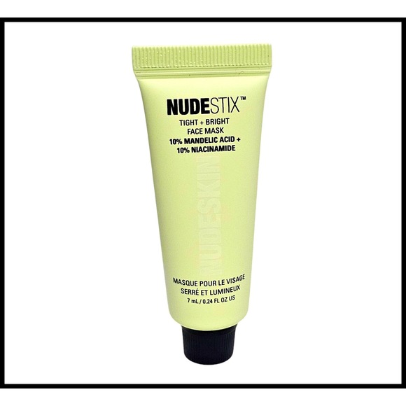 Nudestix Tight + Bright Face Mask 10% Mandelic Acid +‎ Niacinamide 0.24oz Travel - Picture 1 of 7